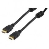 Obrázek výrobku: kabel HDMI-HDMI v.1.3 19pin - 1m zlacený+ferit