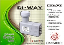 Obrázek výrobku: DI-WAY 0.1dB Octo konvertor