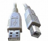 Obrázek výrobku: USB kabel 2.0 A vidlice - B vidlice 2m