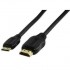 Výrobek: kabel HDMI-HDMI Mini v.1.4 19pin -2m zlacený,rovný