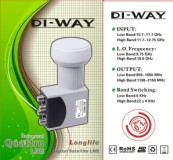 Obrázek výrobku: DI-WAY 0,1dB Quattro konvertor