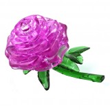 Obrázek výrobku: 3D crystal puzzle - růže