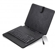 Obrázek výrobku: Pouzdro na tablet 10” s klávesnicí s micro USB