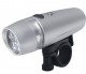 Výrobek: Svítilna na kolo přední - 5 LED 4xAAA stříbrná