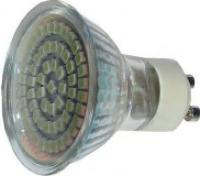 Obrázek výrobku: Žárovka 60 LED GU10- bílá 230/4W