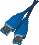 Obrázek výrobku: USB kabel 3.0 A vidlice - A vidlice 2m
