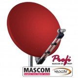 Obrázek výrobku: MASCOM PROFI85AL satelitní parabola - červená