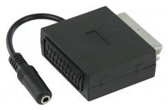 Obrázek výrobku: Adaptér SCART-SCART se stereo audio zástrčkou