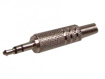Obrázek výrobku: konektor JACK 3,5mm  STEREO kovový