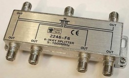 Obrázek výrobku: rozbočovač 6xTV - F konektor