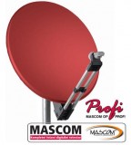 Obrázek výrobku: MASCOM PROFI80AL satelitní parabola - červená